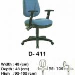 Kursi Staff & Sekretaris Indachi D-411