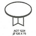 Meja Kantor Modera ACT 1224 Bundar ( A Class )