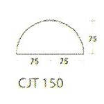 Meja Kantor Modera CJT 150 ( C Class )
