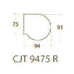 Meja Kantor Modera CJT 9475 R ( C Class )