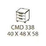 Meja Kantor Modera CMD 338 ( C Class )