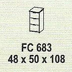 Meja Kantor Modera FC 683 ( M Class )