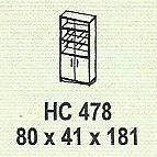Meja Kantor Modera HC 478 ( M Class )