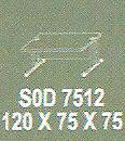 Meja Kantor Modera SOD 7512 ( S Class )