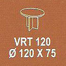 Meja Kantor Modera VRT 120 ( V Class )