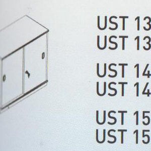 Meja Kantor Uno ( Sliding Credenza ) UST 1432 & UST 1482 ( Classic Series )