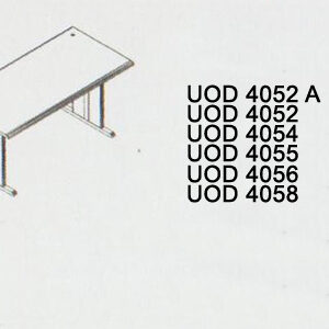 Meja Kantor Uno ( Office Desk ) UOD 4052 ( Gold Series )