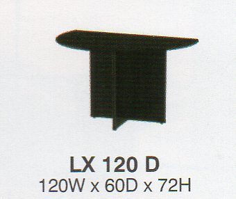 Meja Kantor Grand Furniture LX 120 D
