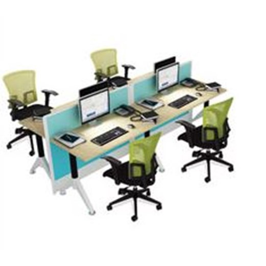 "Partisi kantor Donati WS 4 Seat Hadap"