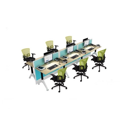 "Partisi kantor Donati WS 6 Seat Hadap"