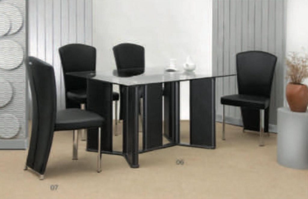 "MEJA MAKAN KACA PP COFEMO MC 09 150x90 cm"