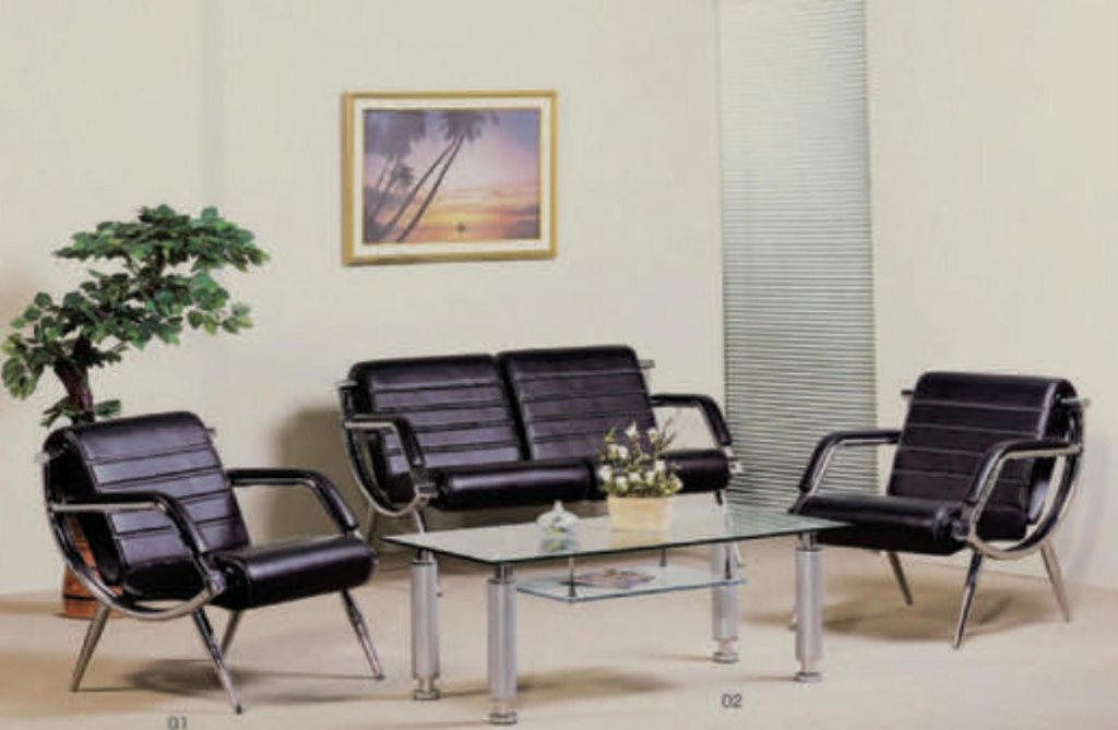 "MEJA TAMU KACA PP COFEMO MT 06 120x60 cm"