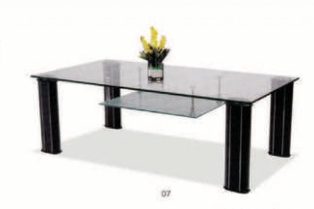 "MEJA TAMU KACA PP COFEMO MT 13 120x60 cm"