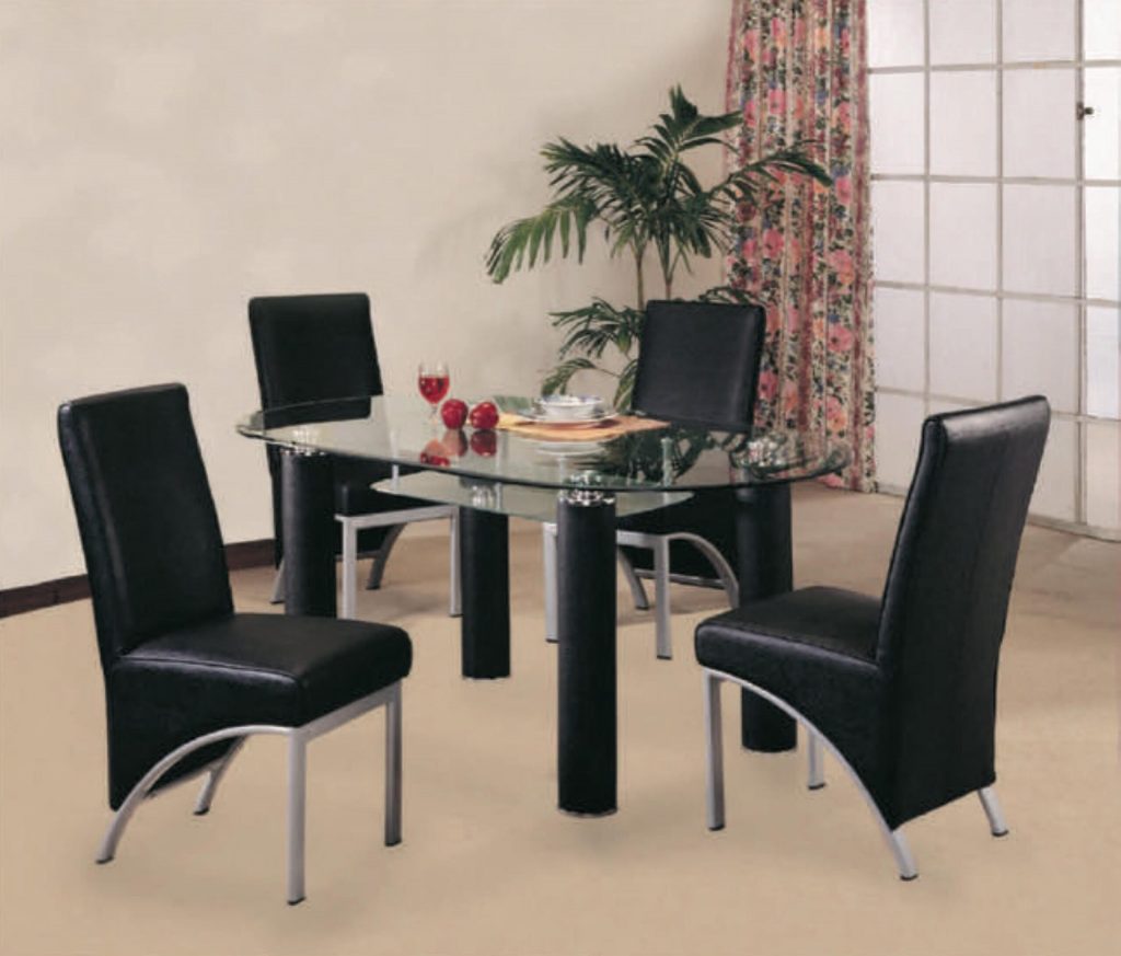 "MEJA MAKAN KACA OVAL COFEMO TC 15 180x100 cm"
