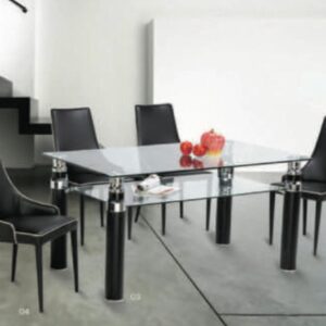 "MEJA MAKAN KACA PP COFEMO TC 31 150x90 cm"