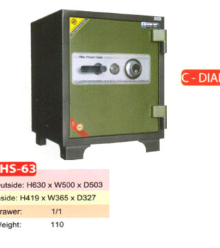 Brankas HanmiSafe HS63 - Raja Kantor Surabaya