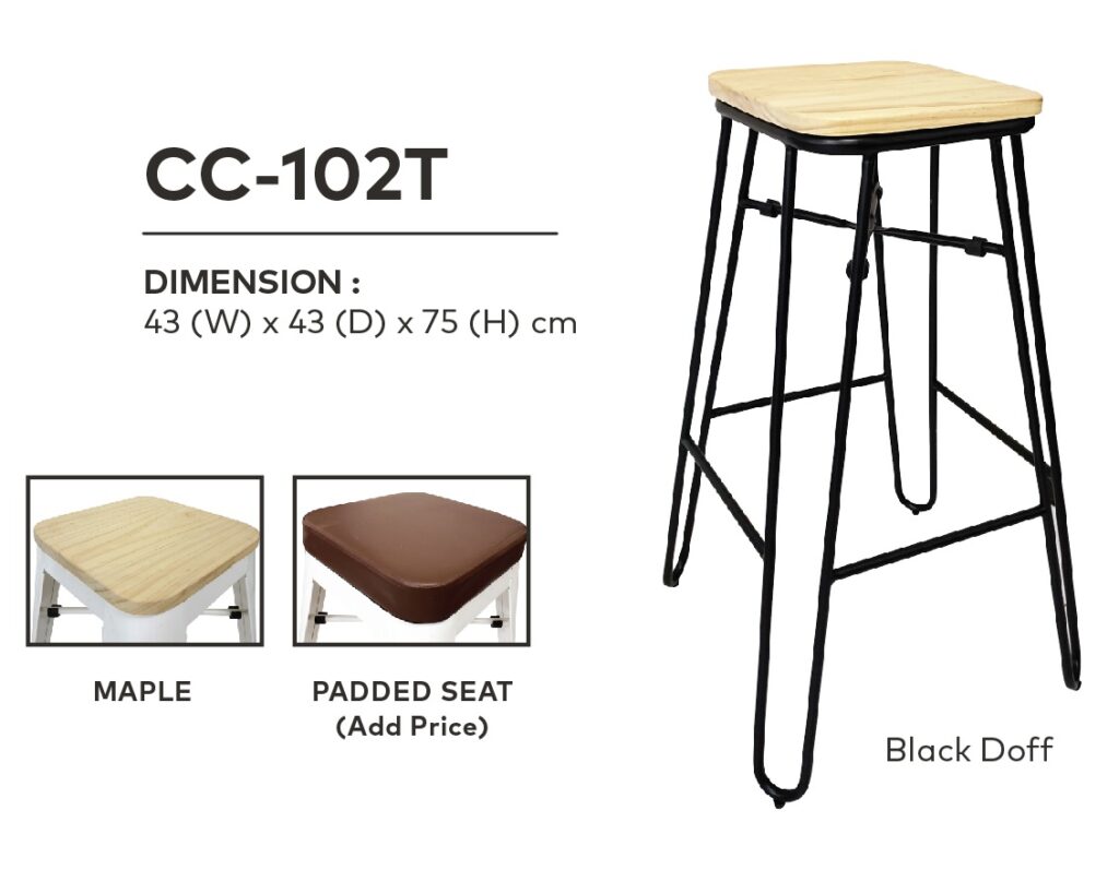 Kursi Bar & Cafe New Star CC-102T