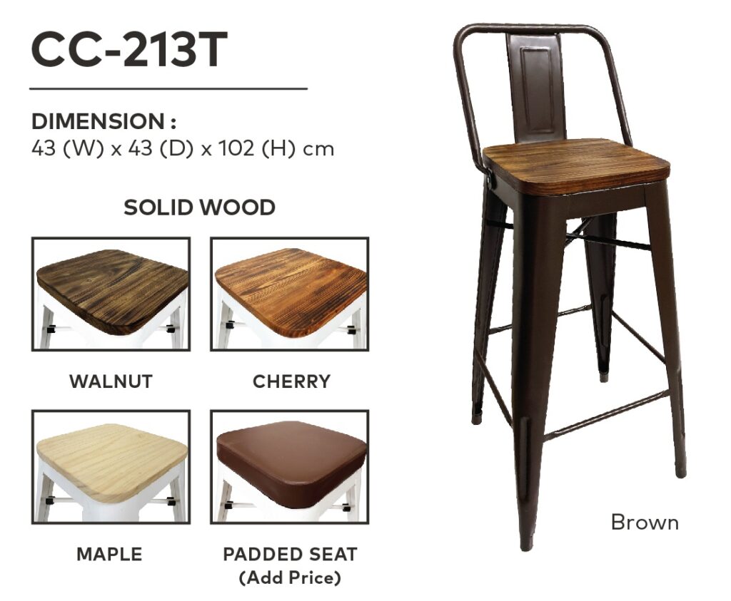 Kursi Bar & Cafe New Star CC-213T