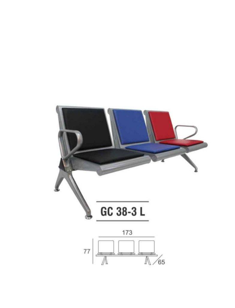 KURSI TUNGGU GRESCO GC 38-3 L