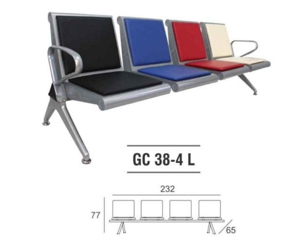 KURSI TUNGGU GRESCO GC 38-4 L