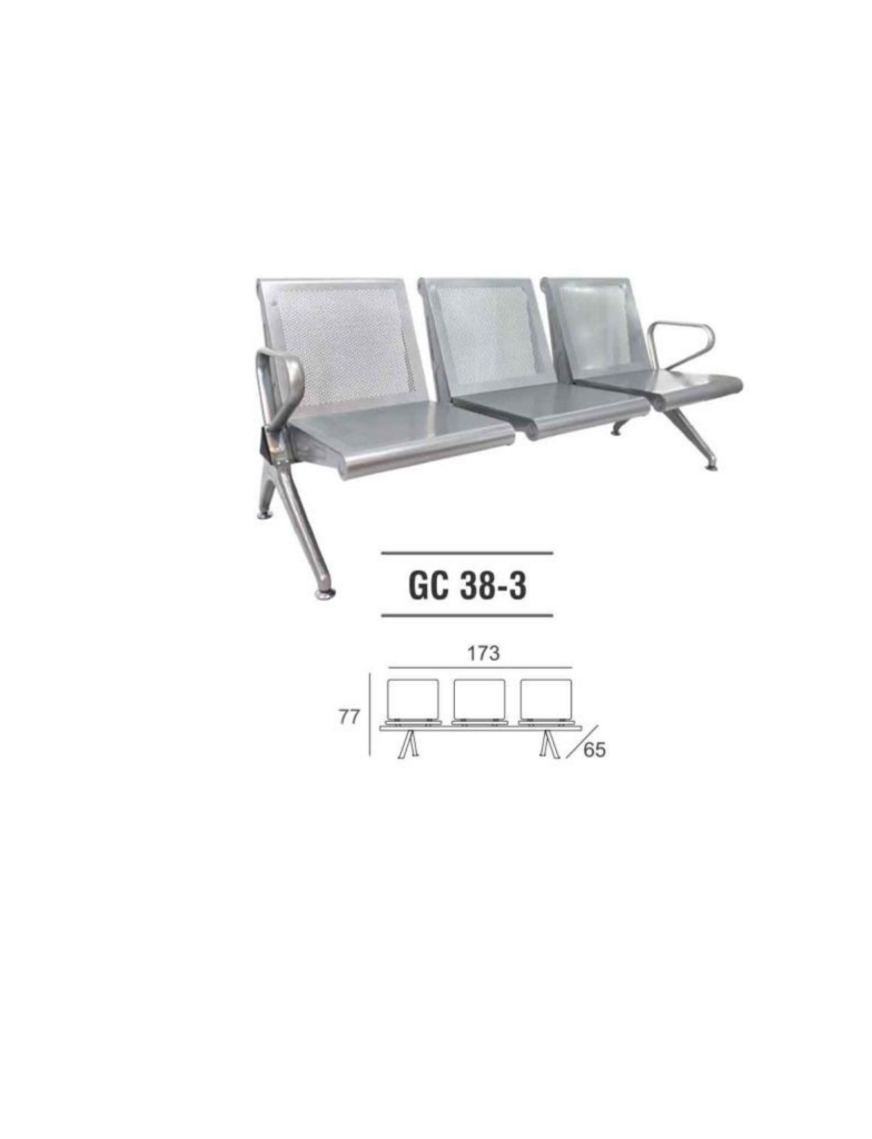 KURSI TUNGGU GRESCO GC 38-3
